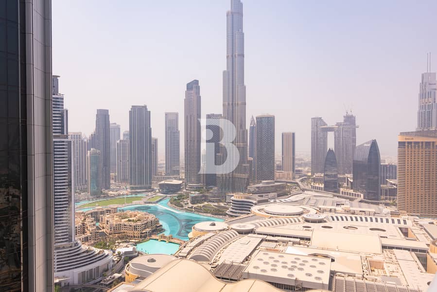 Furnished|Full Burj & Fountain views|Luxurious Furnished|Full Burj & Fountain views|Luxurious