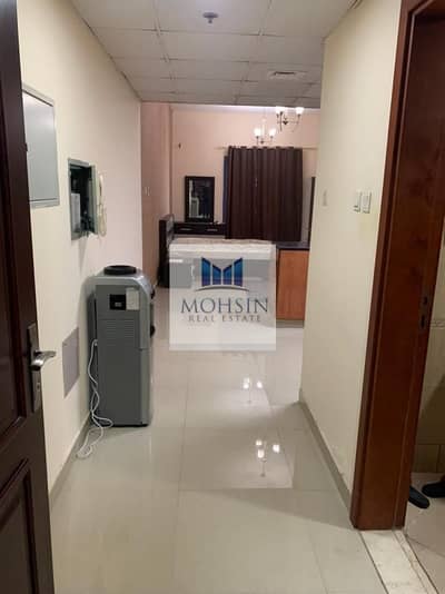 Studio for Rent in Al Nuaimiya, Ajman - Available furnished studio for rent on monthly basis in nuaimiya tower c