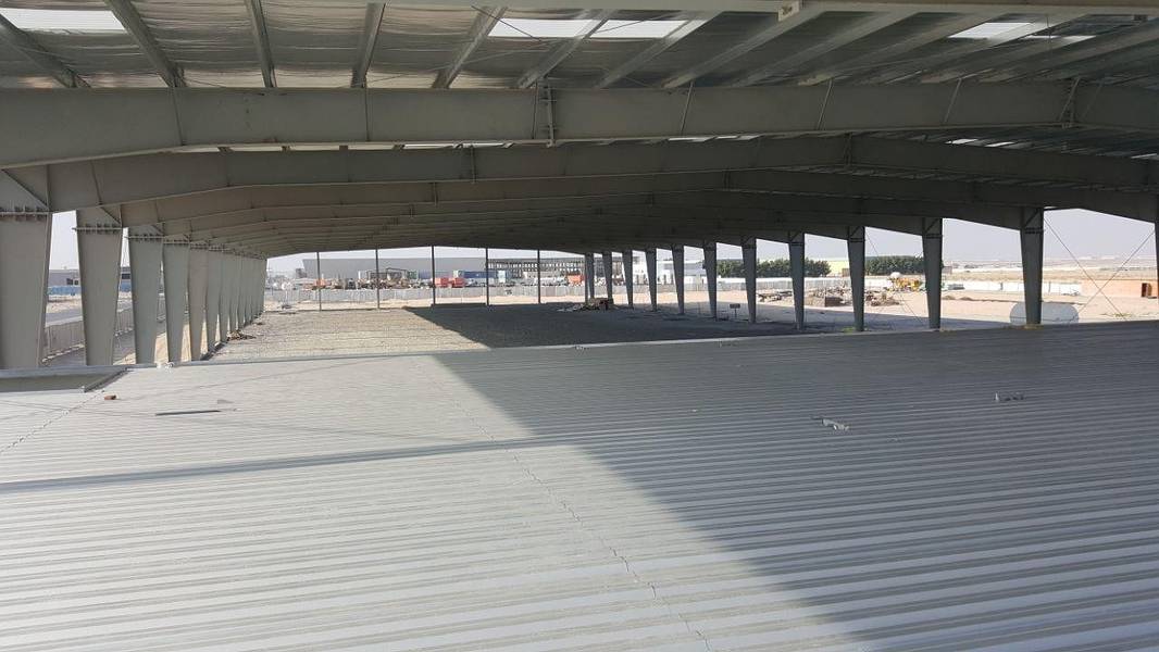 Land with 25% Complited Warehouse in Dubai Industrial City Available for Urgent Sale