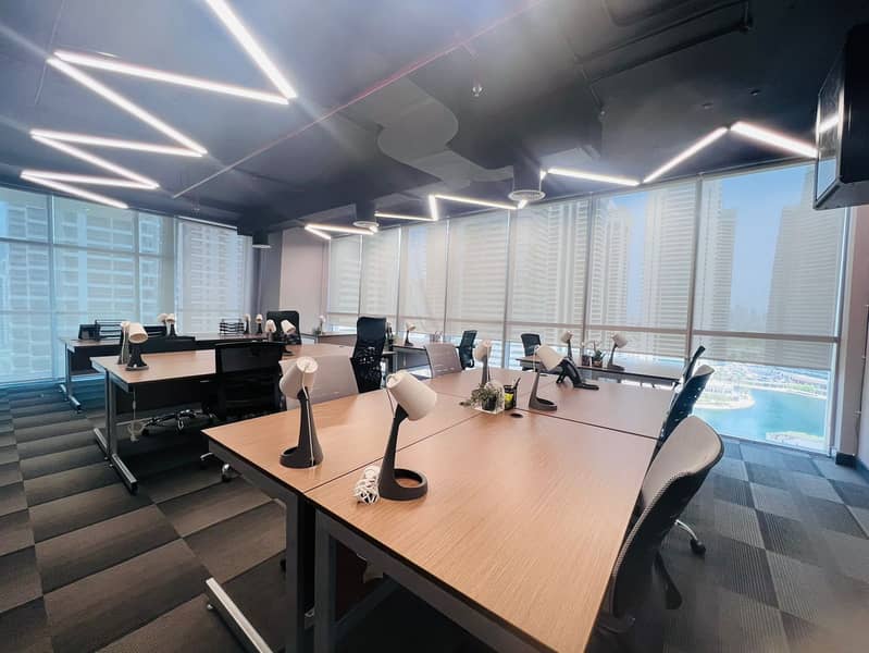 "Elevate Your Work Experience with Flexi Desk Rentals" - DMCC License Only "Elevate Your Work Experience with Flexi Desk Rentals" - DMCC License Only