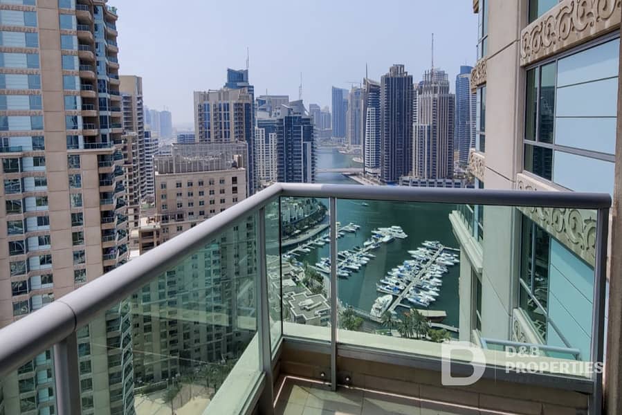 Amazing Marina View | Spacious 2 Bedroom and Maid Amazing Marina View | Spacious 2 Bedroom and Maid