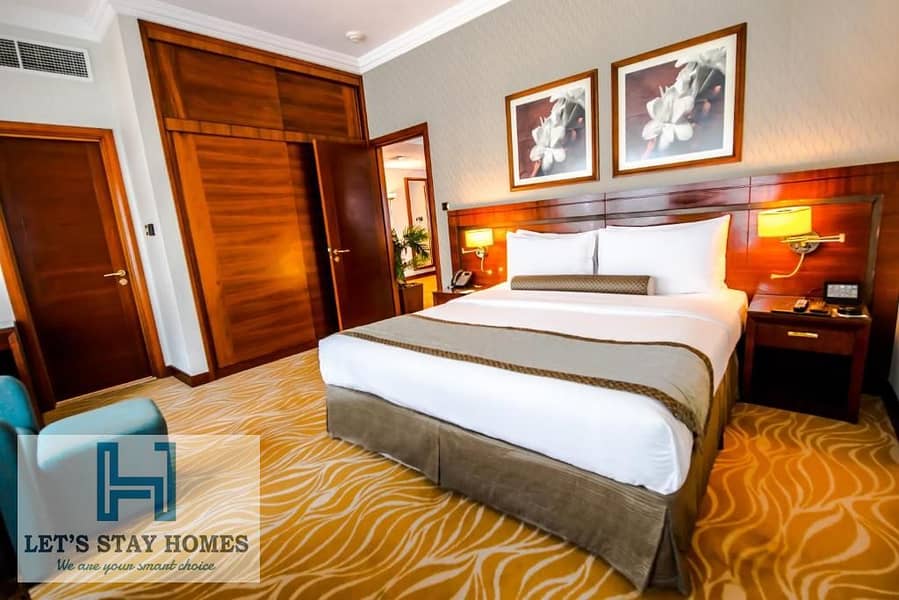 Luxurious One Bedroom Apartment in Abu Dhabi | Free Cleaning Services