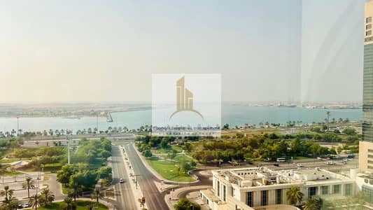 3 Bedroom Apartment for Rent in Corniche Area, Abu Dhabi - Peaceful & secured community 3BHK with Sea View + Parking  & Maid-room