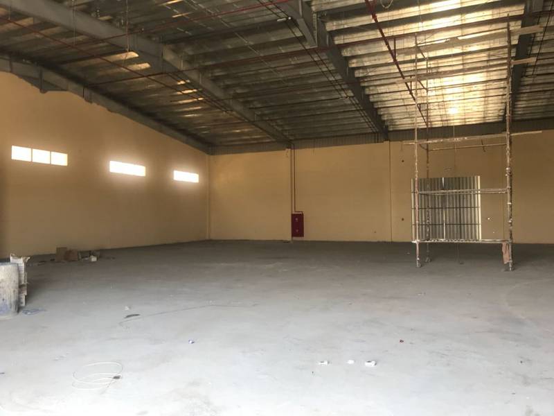Warehouse  for SALE in Al jurf industrial area, Ajman. Total Land area 20000 sq. ft, Near Ajman Jail.