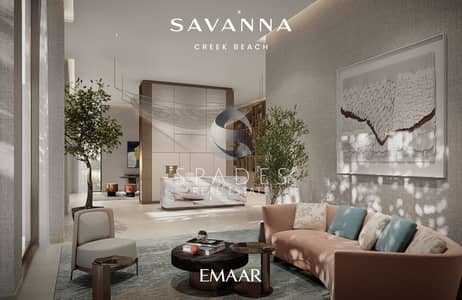 3 Bedroom Flat for Sale in Dubai Creek Harbour, Dubai - Savanna Creek Beach - 3 Bedroom Apartment - Luxurious - Private Beach
