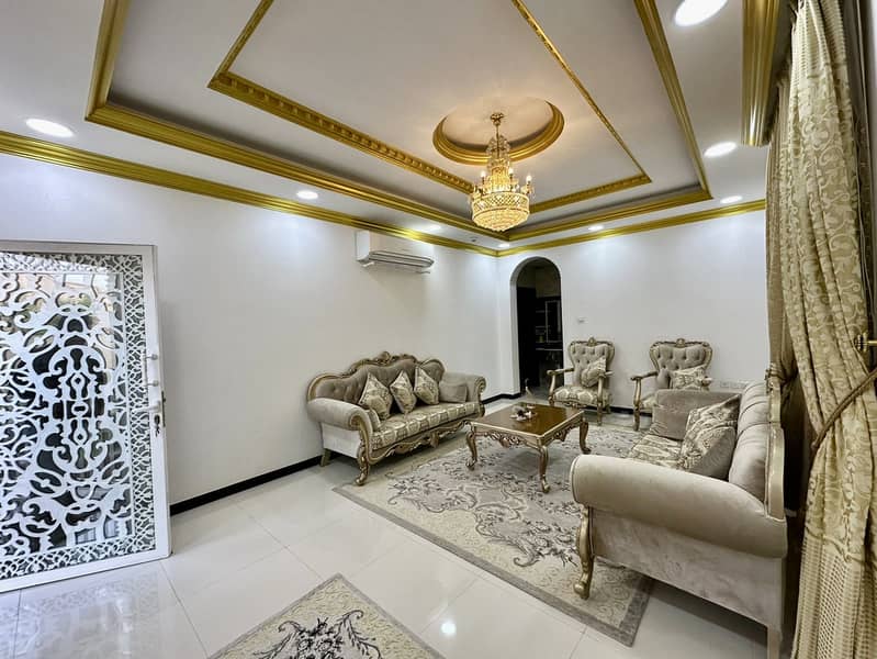 Amazing fully furnished villa for rent in Al Mowaihat 2,Ajman…. .