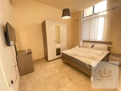 Studio for Rent in Khalifa City, Abu Dhabi - HOT OFFER!! Brand New Fully Furnished Studio With Separate Kitchen / Monthly 2600 / Nice Finishing