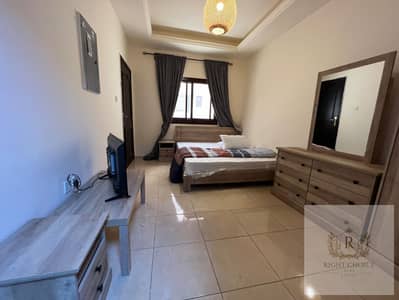 Studio for Rent in Khalifa City, Abu Dhabi - Hot Offer!! Spacious Fully Furnished Studio With Separate Kitchen / Monthly 2600 / Nice Full Washroom