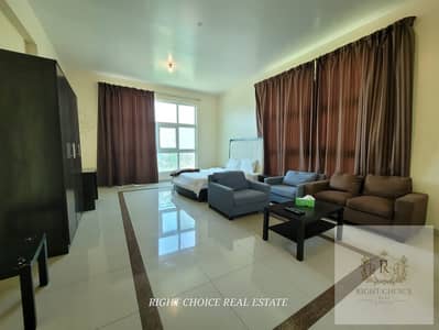 Studio for Rent in Khalifa City, Abu Dhabi - Spacious  Brand  New  Furnished  Studio  | Monthly  4000