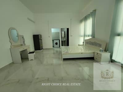 Studio for Rent in Khalifa City, Abu Dhabi - Amazing Furnished Studio|3000 Monthly|Khalifa City A