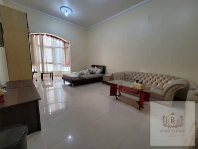 Studio for Rent in Khalifa City, Abu Dhabi - Huge Spacious Fully Furnished Studio With Private Entrance | 3000 Monthly | Khalifa City A
