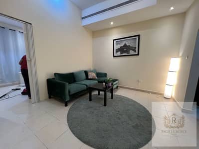 1 Bedroom Flat for Rent in Khalifa City, Abu Dhabi - European Compound | Brand New Deluxe One Bed Room Hall | 3500 Monthly | Khalifa City A