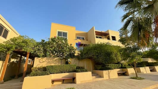 5 Bedroom Townhouse for Sale in Al Raha Gardens, Abu Dhabi - FOR SALE! Beautiful 5BR+M Corner Lot Townhouse with Back Garden