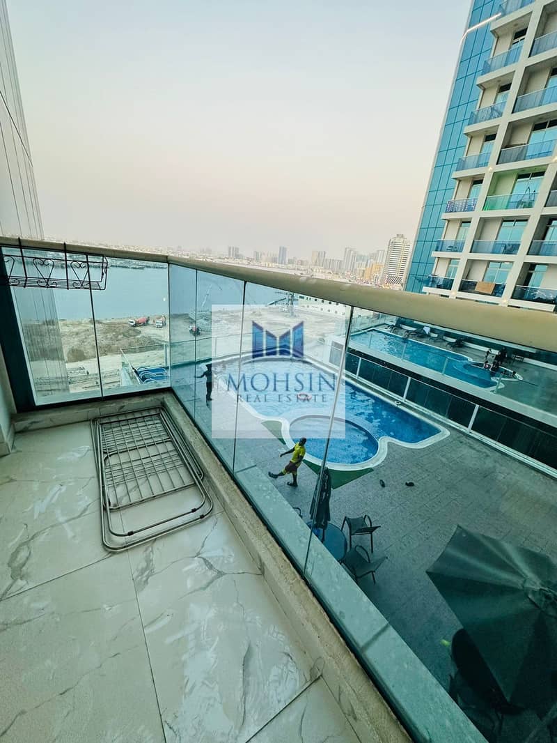 Creek view 2 BHK Available for Sale in Oasis tower Ajman
