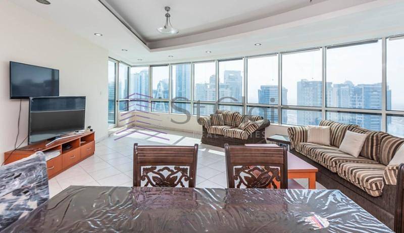 Rented 4BR with Balcony+Maid|Horizon Tower
