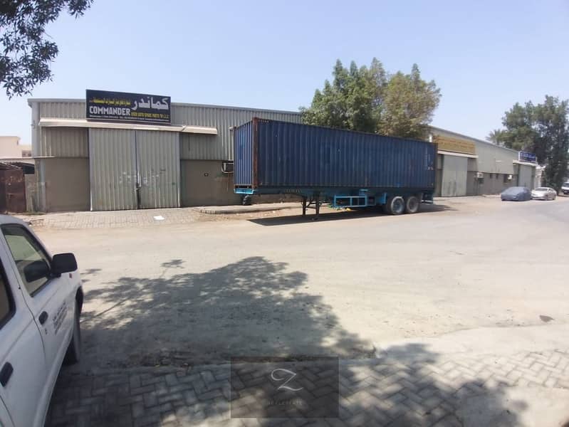 For sale 4 warehouses in Sharjah / Industrial area 3 . great location The second piece of the