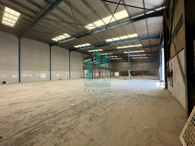 Excellent warehouse for rent "near Sheik zayid Road " suitable for showrooms , sports activity . etc