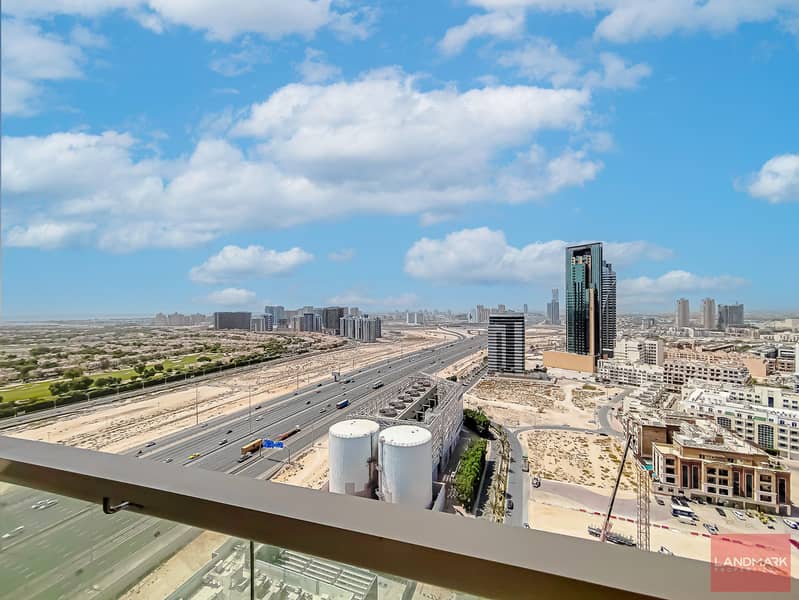Classy 1 Bedroom in JVC with Balcony and Skyline View