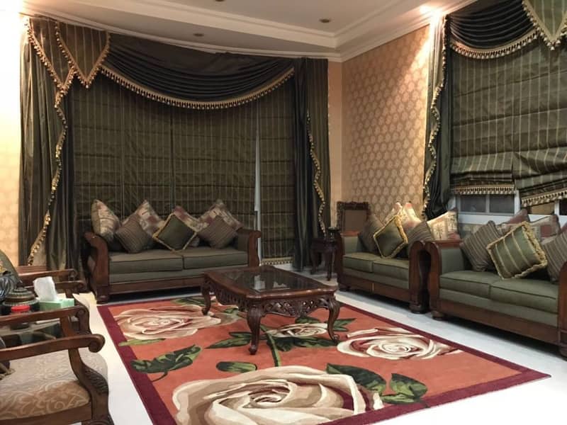 Huge Fully Furnished one story villa for rent in Al Gharayen area.