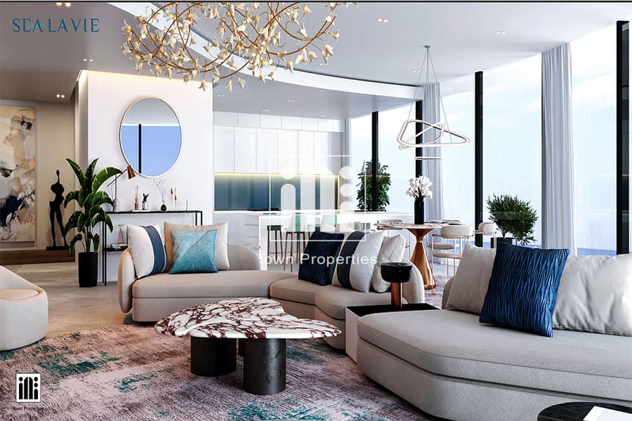 🏡 Luxury Design | 4BR +Maids Apartment | Sea La Vie Project |