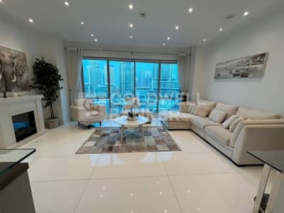 3 Bedroom Apartment for Rent in Dubai Marina, Dubai - Furnished | Modern & Fully Upgraded | Marina View