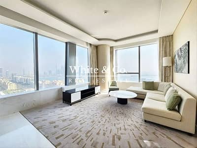 1 Bedroom Apartment for Rent in Palm Jumeirah, Dubai - Corner Unit | Panoramic  View | Vacant