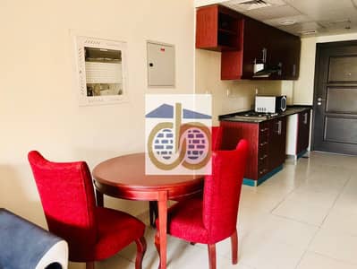 Studio for Rent in Jumeirah Village Triangle (JVT), Dubai - SEMI FURNISHED STUDIO  || NO COMMISSION|| AVAILABLE || ONLY FOR FAMILY