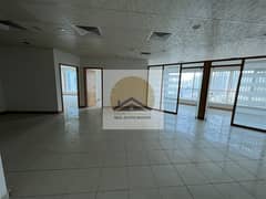 Book Now and Get 5% Discount with New Management | Chiller AC/Parking Free | Decorated Office for Rent | Al Majaz Corniche.