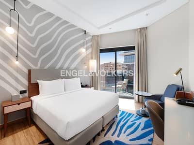 Hotel Apartment for Rent in Palm Jumeirah, Dubai - Beach Access|Vacant 15 Jan '24|Bills Included