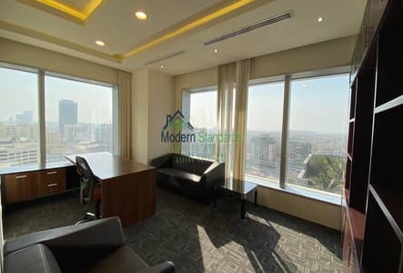 Office for Rent in Sheikh Zayed Road, Dubai - Fitted and Furnished all bills including | Close To Metro