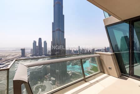 3 Bedroom Apartment for Sale in Downtown Dubai, Dubai - Spacious | High Floor | Stunning Burj View