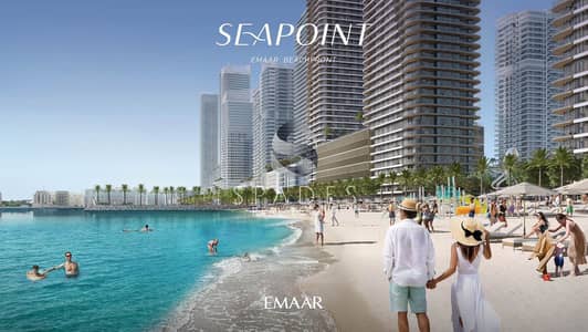 1 Bedroom Flat for Sale in Dubai Harbour, Dubai - Seaside Serenity: 1-Bedroom Waterfront Property at Emaar Beachfront Seapoint