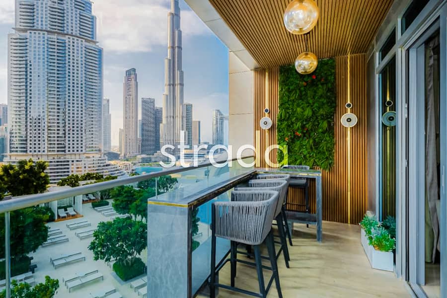 Huge Terrace | Burj Khalifa | View Rare Unit Huge Terrace | Burj Khalifa | View Rare Unit