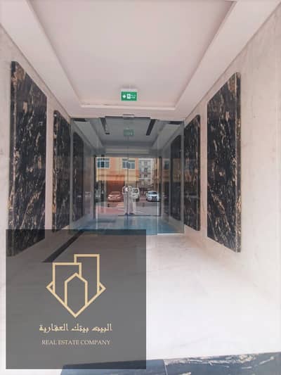 1 Bedroom Apartment for Rent in Al Jurf, Ajman - An irreplaceable opportunity. A new building has opened in Al Jurf, the first inhabitant. Excellent spaces, a room, a hall, two rooms, and a hall. The