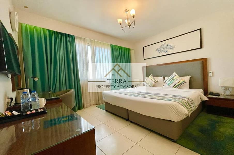 شقة فندقية في سيتي ستاي بيتش للشقق الفندقية،جزيرة المرجان 4500 درهم - 7935858
