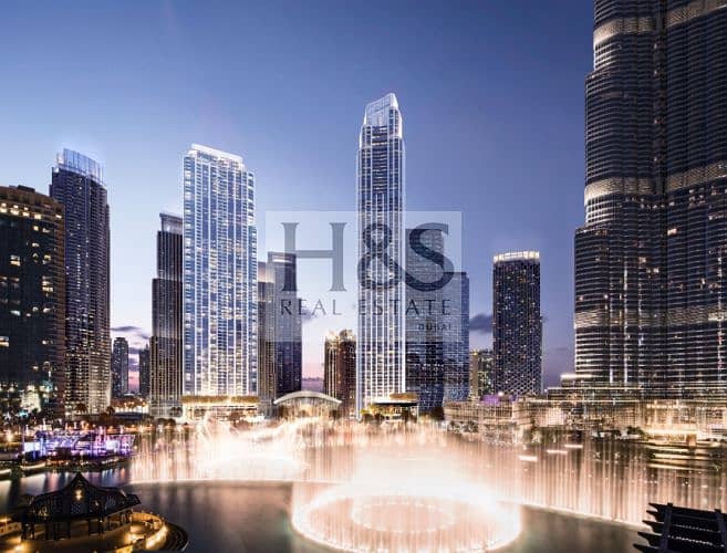 Exquisite High Floor Apartment | Near Dubai Opera and Burj Khalifa in Downtown Overlooking in the Sea