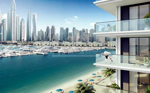 2 Bedroom Apartment for Sale in Dubai Harbour, Dubai - 2 BR Corner Unit | PHPP | Palm and Marina View