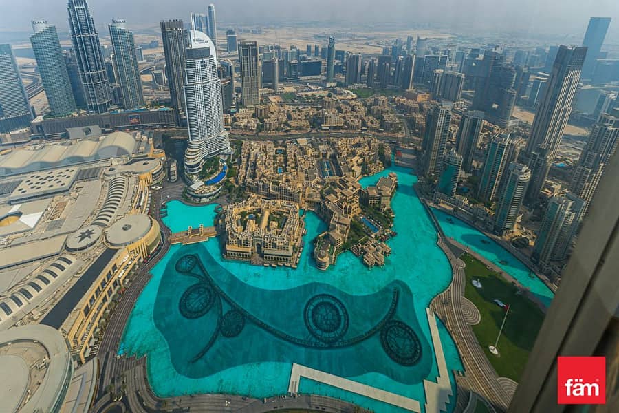شقة في برج خليفة،وسط مدينة دبي 2 غرف 7500000 درهم - 7872431