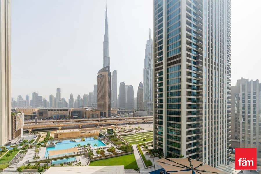 2 beds, Burj Khalifa View, Ready to move