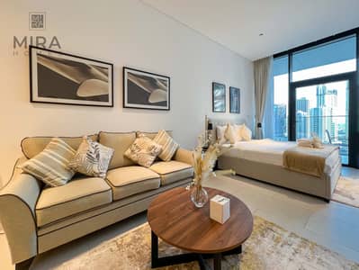 Studio for Rent in Business Bay, Dubai - Serviced studio in Business Bay with pool and gum