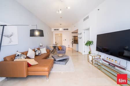 1 Bedroom Apartment for Rent in Dubai Marina, Dubai - Beautiful Sea View | Fully Furnished | Study Room