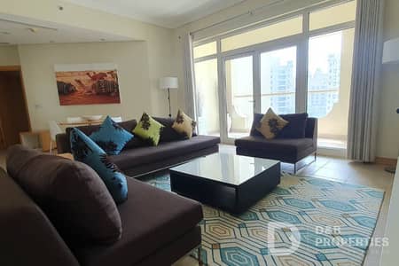 2 Bedroom Flat for Rent in Palm Jumeirah, Dubai - Fully Furnished I Vacant I Spacious