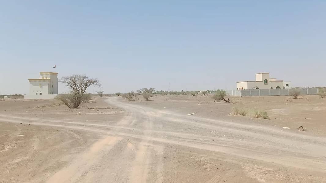 For sale, private residential land in the Emirate of Ajman Masfoot. Basin 3