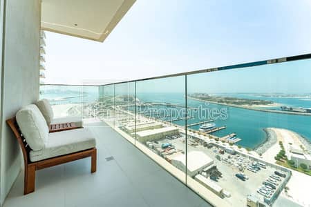 2 Bedroom Flat for Rent in Dubai Harbour, Dubai - Private Beach | Palm View | Furnished