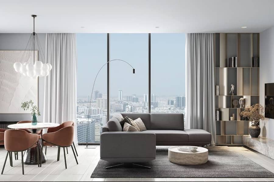 Luxurious fully furnished residential floor in JVC Luxurious fully furnished residential floor in JVC