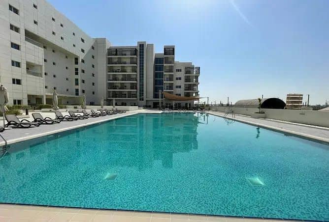 Luxury 1BHK|Furnished Separate Kitchen With 55k Unfurnished 50k |  Well Finishing| Shared Pool GYM In Masdar City.