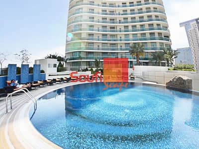 2 Bedroom Apartment for Rent in Al Reem Island, Abu Dhabi - Beautiful 2BHK + Maid Room  For Rent | Great Layout  + Sea View + Balcony