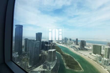 2 Bedroom Flat for Sale in Al Reem Island, Abu Dhabi - 🏡 Full Panoramic Sea View All Rooms | Fully Furnished 2BR Apartment |