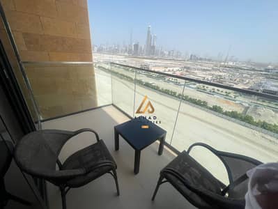 Studio for Sale in Meydan City, Dubai - Burj Khalifa view l Lagoon View l fully Furnished