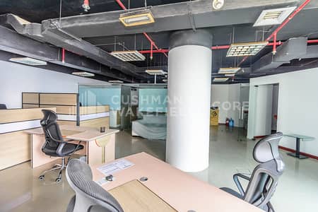 Office for Rent in Business Bay, Dubai - Fitted Office | High Floor | Prime Location